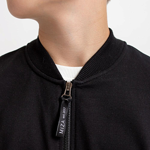 Костюм с бомбером MIZA, черный